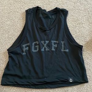 Flag Nor Fail Crop Top